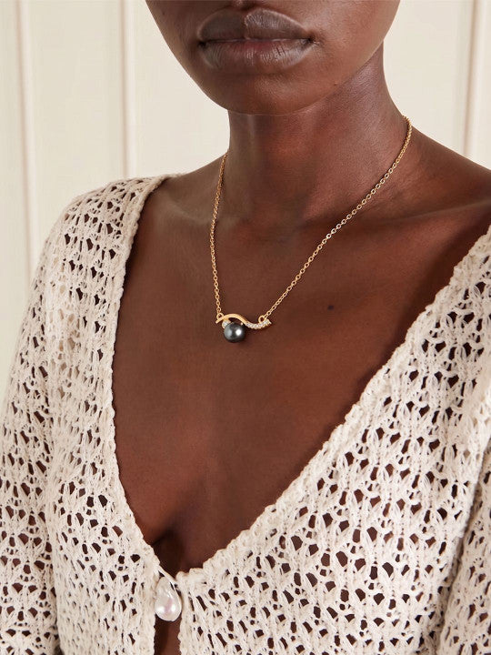 Brass Gold-Plated Necklace