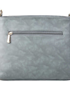 Colourblocked Medium Structured Shoulder Bag
