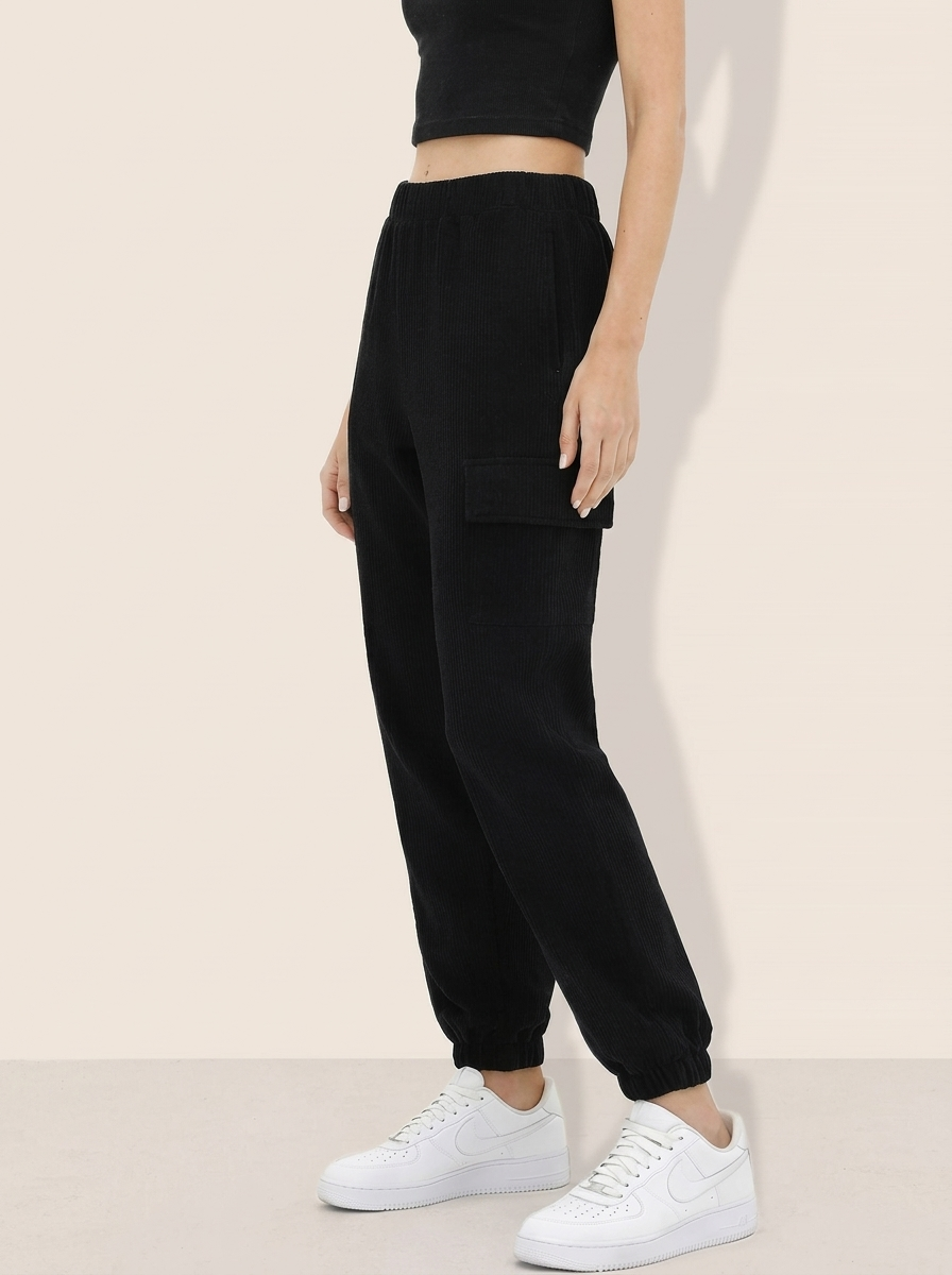 Women High-Rise Trousers