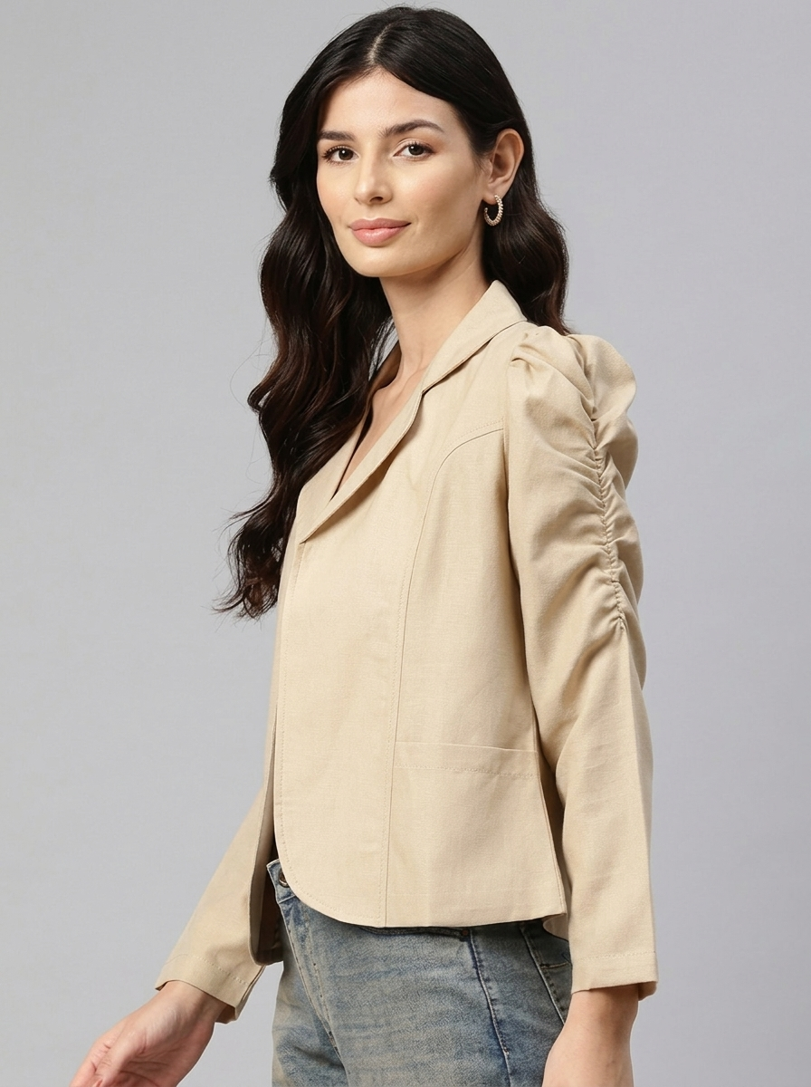 Lightweight Open Front Jacket