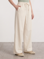 Women Relaxed High-Rise Easy Wash Trousers