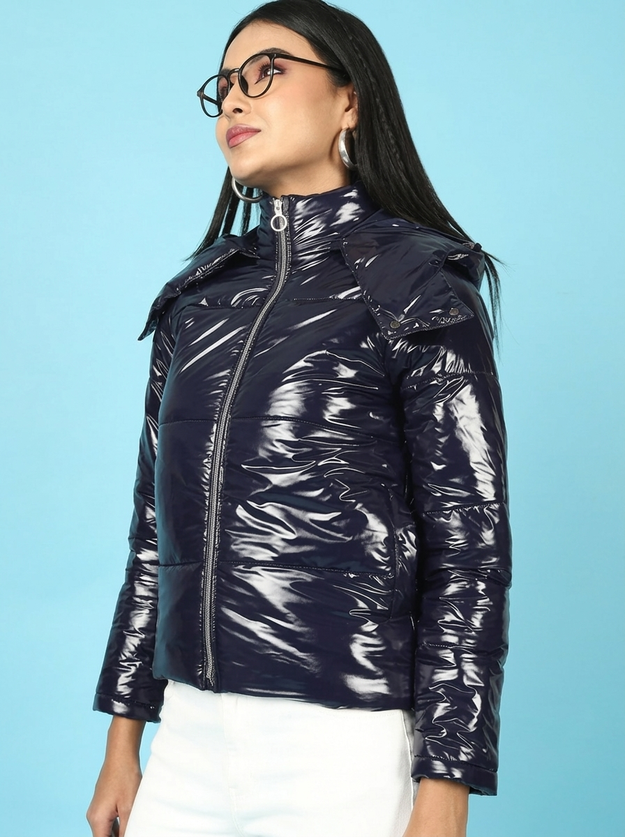 Stand Collar Puffer Jacket