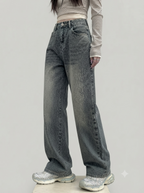 Women High-Rise Light Fade Jeans