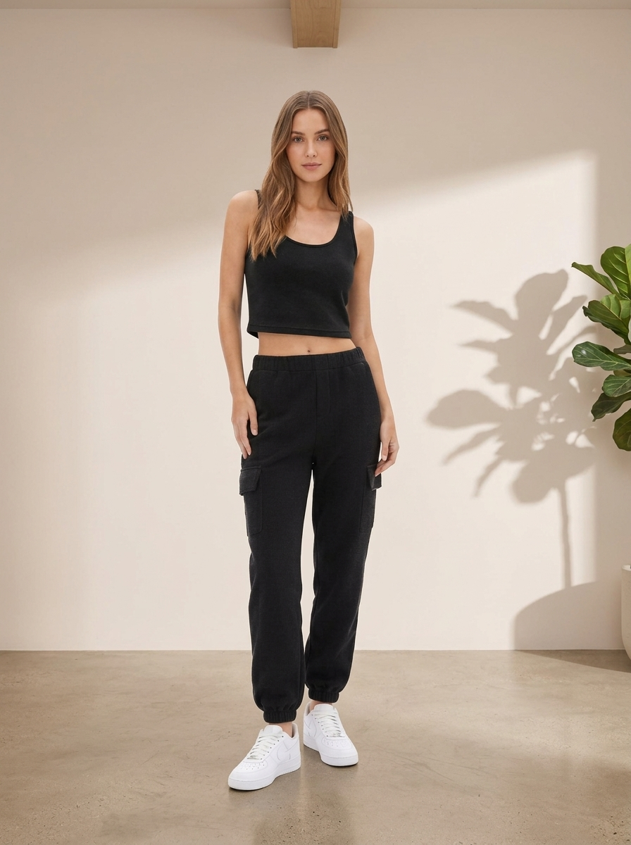 Women High-Rise Trousers