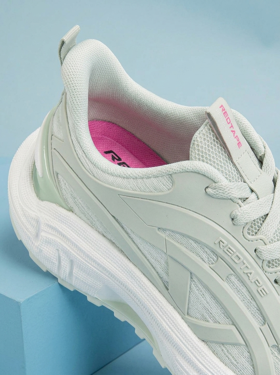 Women Mesh Walking Lace-Ups Sports Shoes