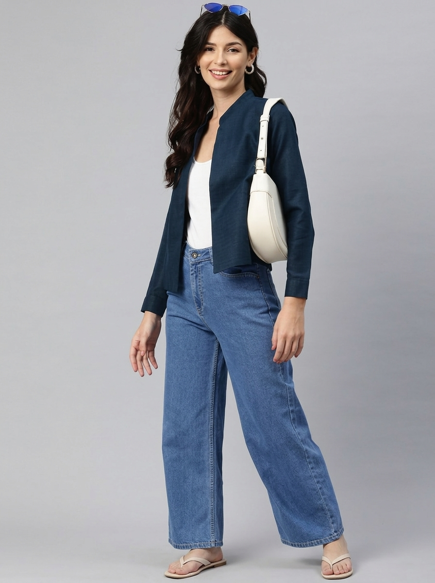 Lightweight Open Front Jacket