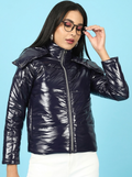 Stand Collar Puffer Jacket