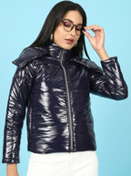 Stand Collar Puffer Jacket