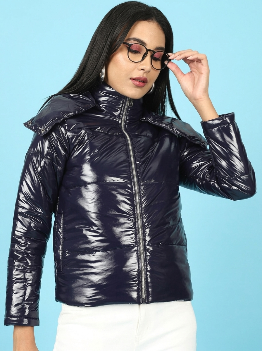 Stand Collar Puffer Jacket