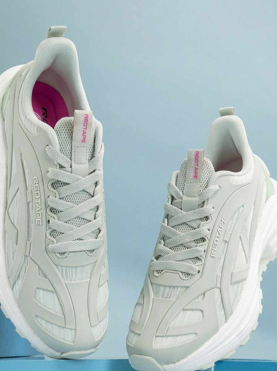 Women Mesh Walking Lace-Ups Sports Shoes