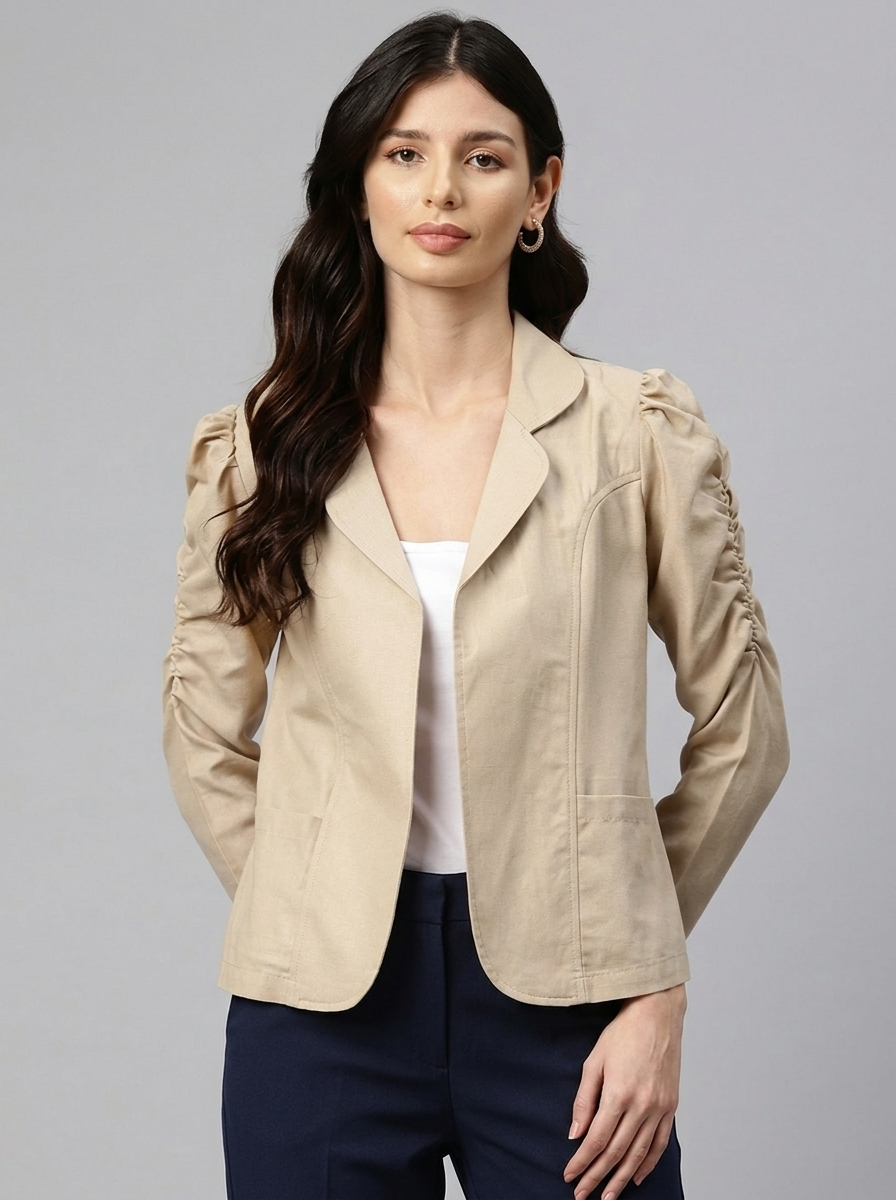 Lightweight Open Front Jacket