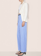 Women Striped Pleated Trousers