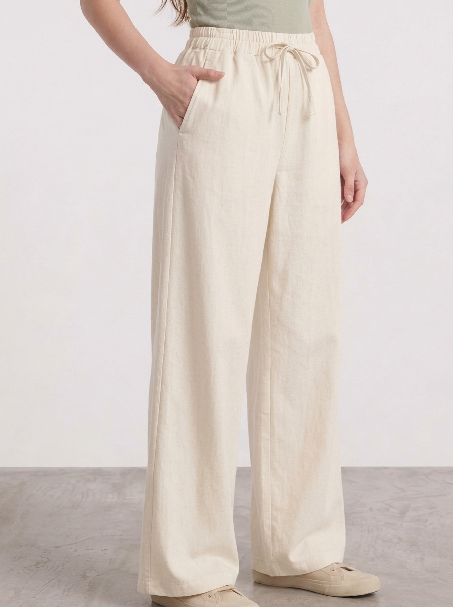 Women Relaxed High-Rise Easy Wash Trousers