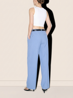 Women Striped Pleated Trousers