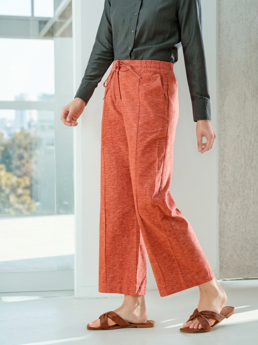Women Parallel Regular Fit Trousers