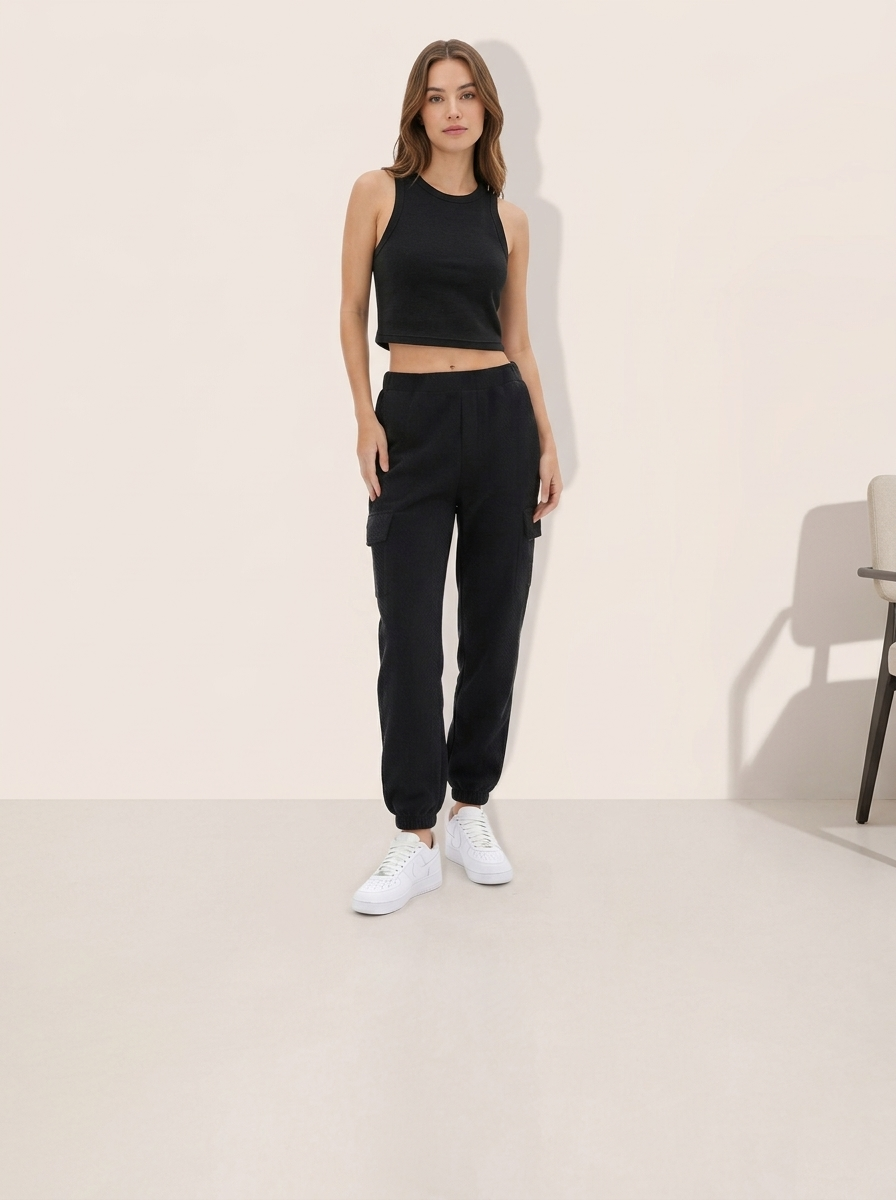 Women High-Rise Trousers