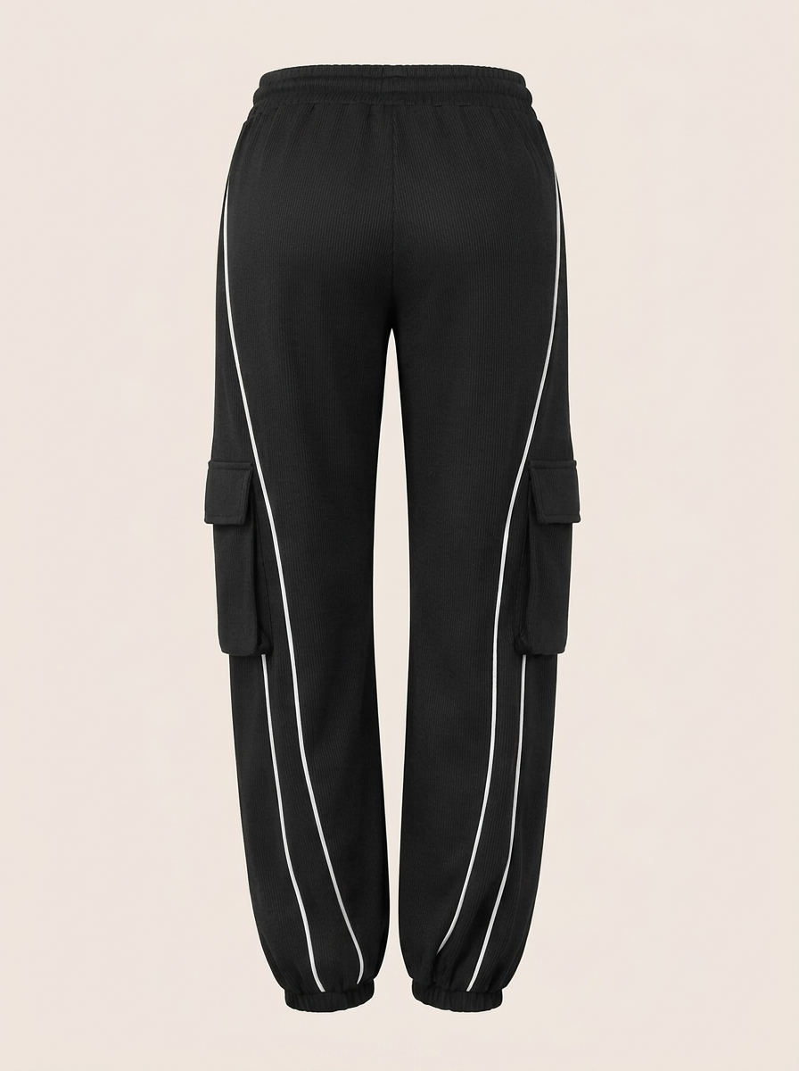 Women Loose Fit High-Rise Trousers
