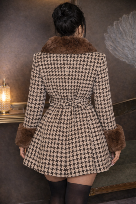 Giulia Premium Fur Coat With Belt