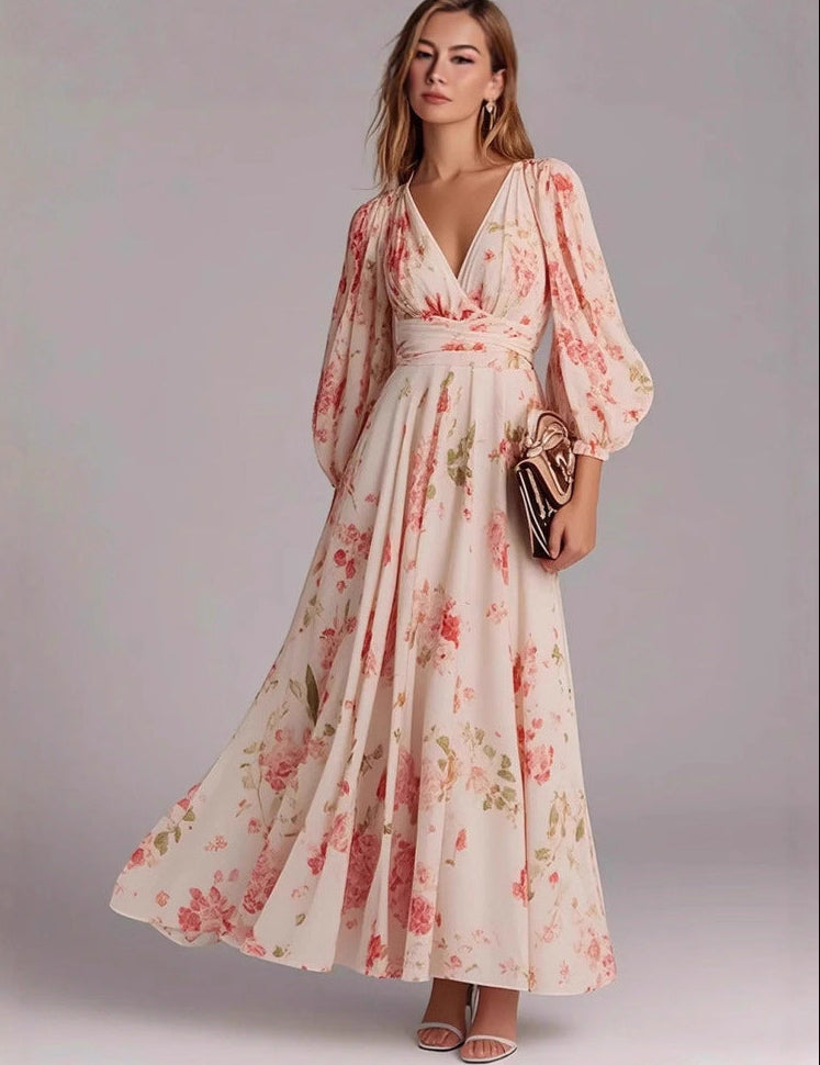 Hannah Floral Maxi Dress