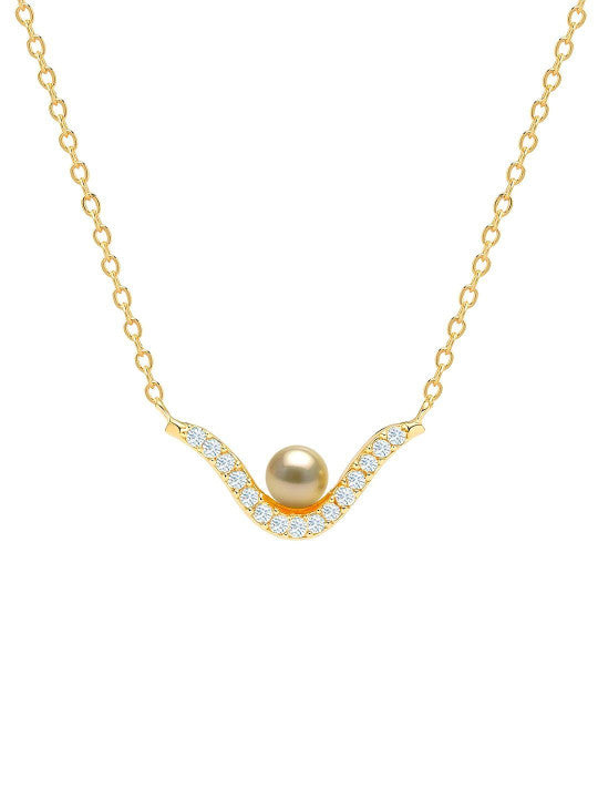Brass Gold-Plated Necklace