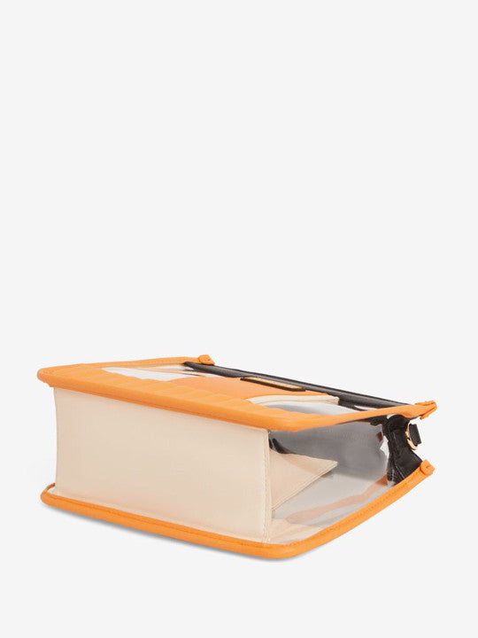 Amber Colourblocked Structured Sling Bag