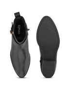 Women Casual Round Toe Mid-Top Chelsea Boots