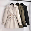 Janice Luxe Short Trenchcoat