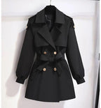 Janice Luxe Short Trenchcoat