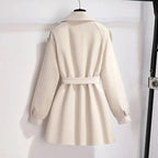 Janice Luxe Short Trenchcoat