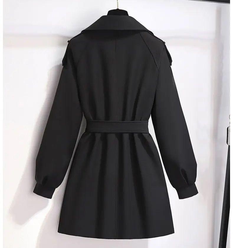 Janice Luxe Short Trenchcoat