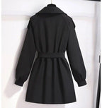 Janice Luxe Short Trenchcoat