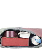 Colourblocked Medium Structured Shoulder Bag