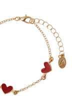 Gold-Toned Charm Bracelet