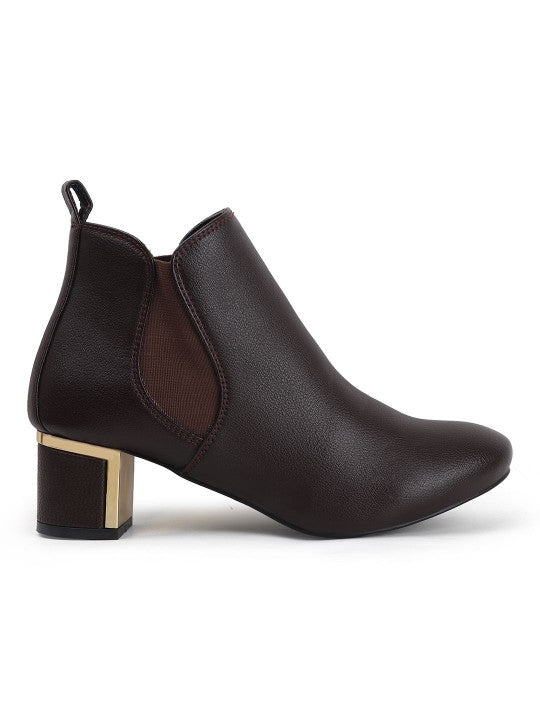 The Lifestyle Co Brown Casual Boots