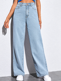 Women Jean Straight Fit High-Rise Stretchable Jeans