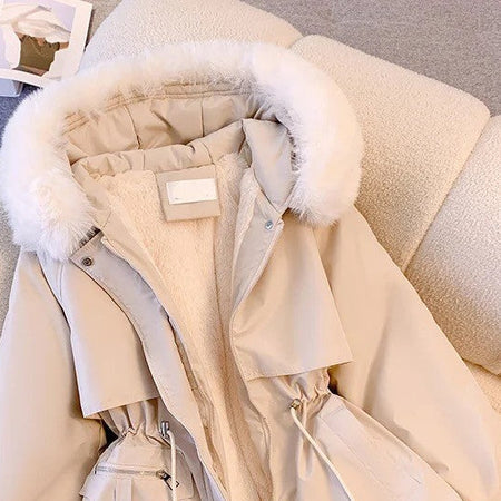 Margot Warm Fleece Lined Parka Jacket