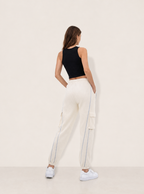 Women Loose Fit High-Rise Trousers