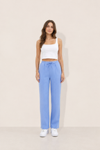 Women Flared High-Rise Trousers