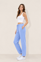 Women Flared High-Rise Trousers