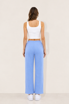Women Flared High-Rise Trousers
