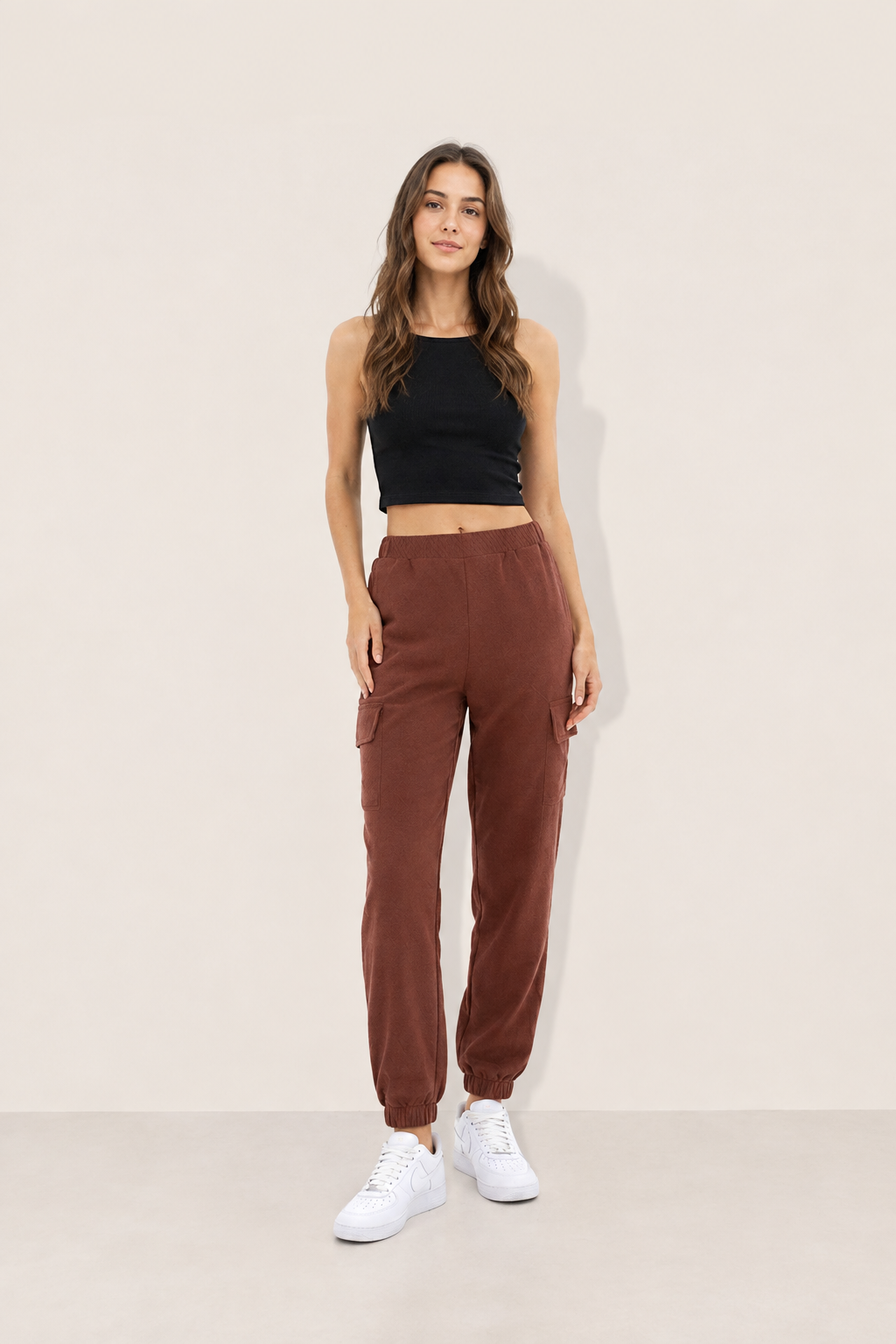 Women High-Rise Trousers