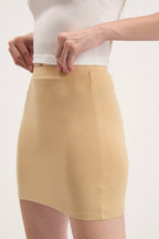Nude Solid Under Skirt