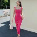 Textured Sleeveless Mini Dress