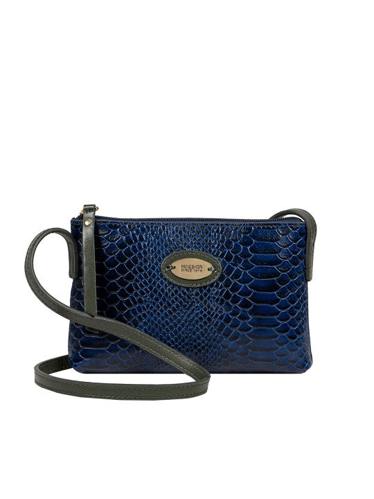 Teresa Animal Textured Leather Structured Sling Bag