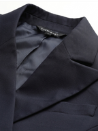 Notched Lapel Single Breasted Blazer