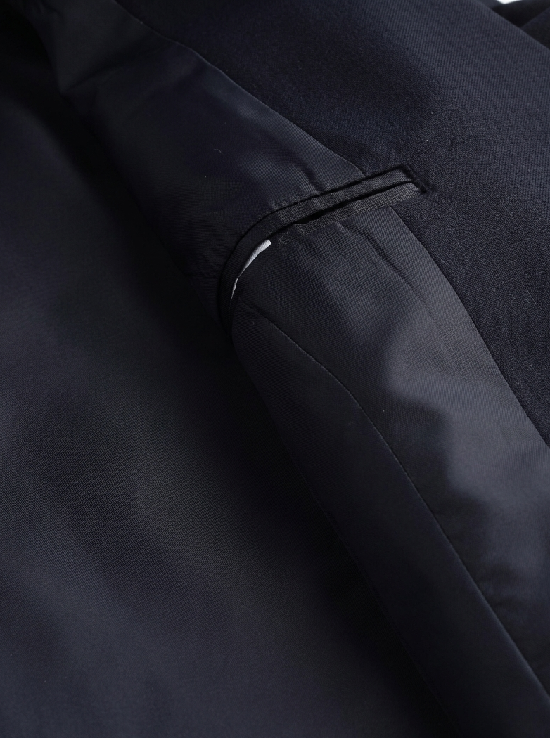 Notched Lapel Single Breasted Blazer