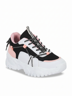 Women Pink Colourblocked Sneakers