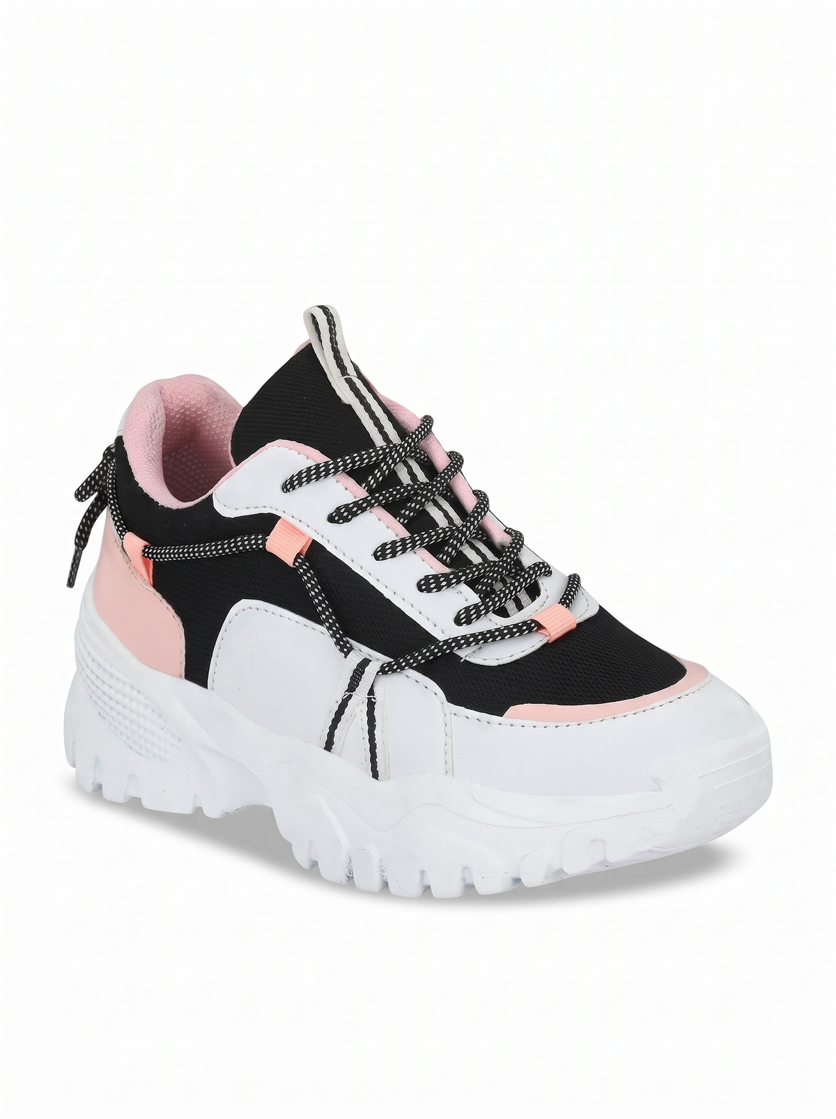 Women Pink Colourblocked Sneakers