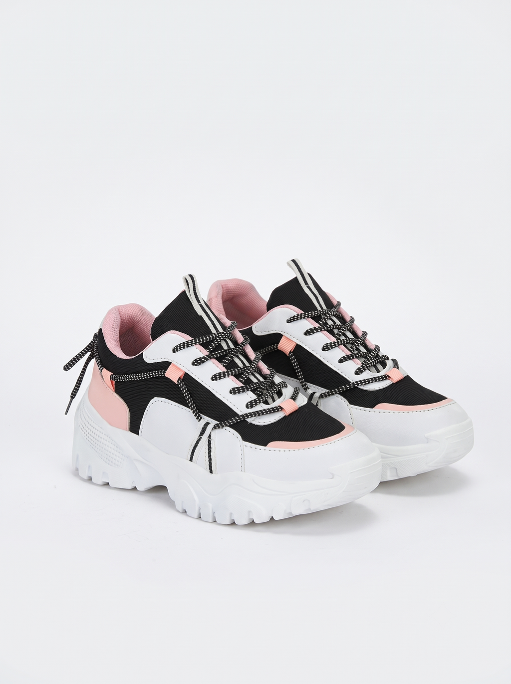 Women Pink Colourblocked Sneakers