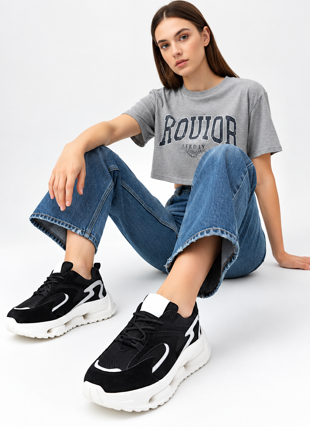 Women Textured Sneakers